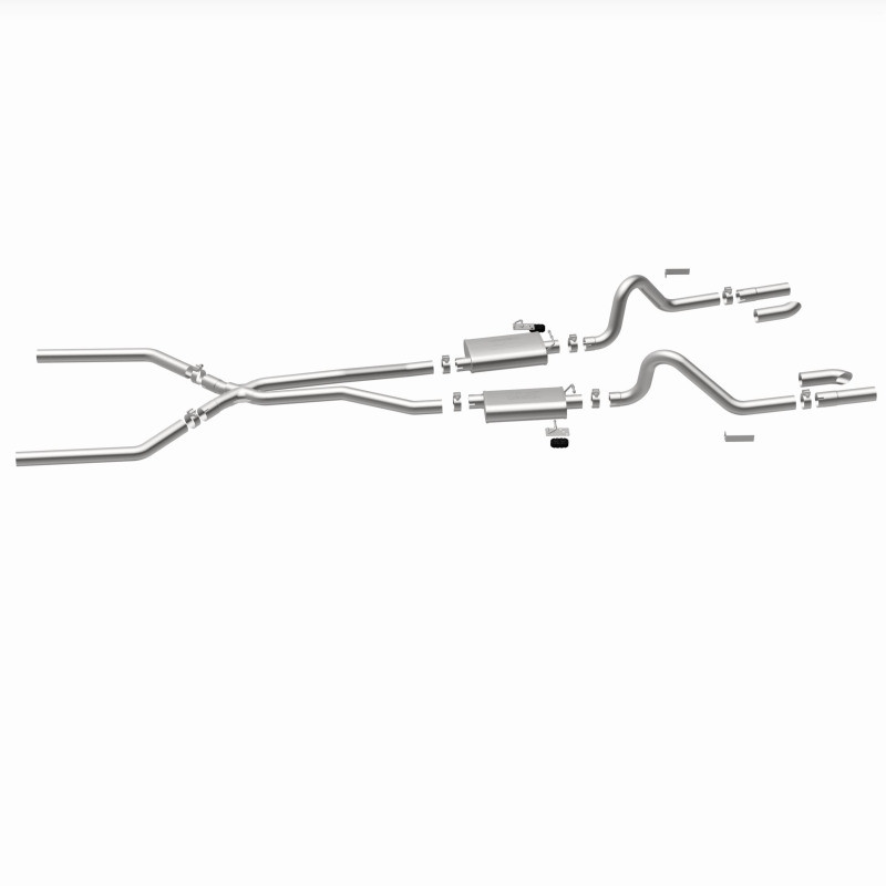 MagnaFlow SYS C/B 67-70 Mustang 2.50inch w/Tru-X - 15816