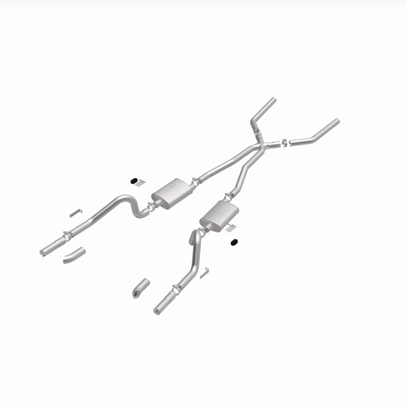 MagnaFlow SYS C/B 67-70 Mustang 2.50inch w/Tru-X - 15816