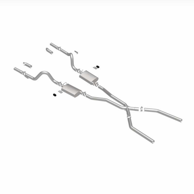 MagnaFlow SYS C/B 67-70 Mustang 2.50inch w/Tru-X - 15816