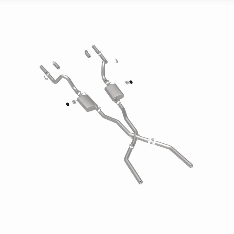 MagnaFlow SYS C/B 67-70 Mustang 2.50inch w/Tru-X - 15816