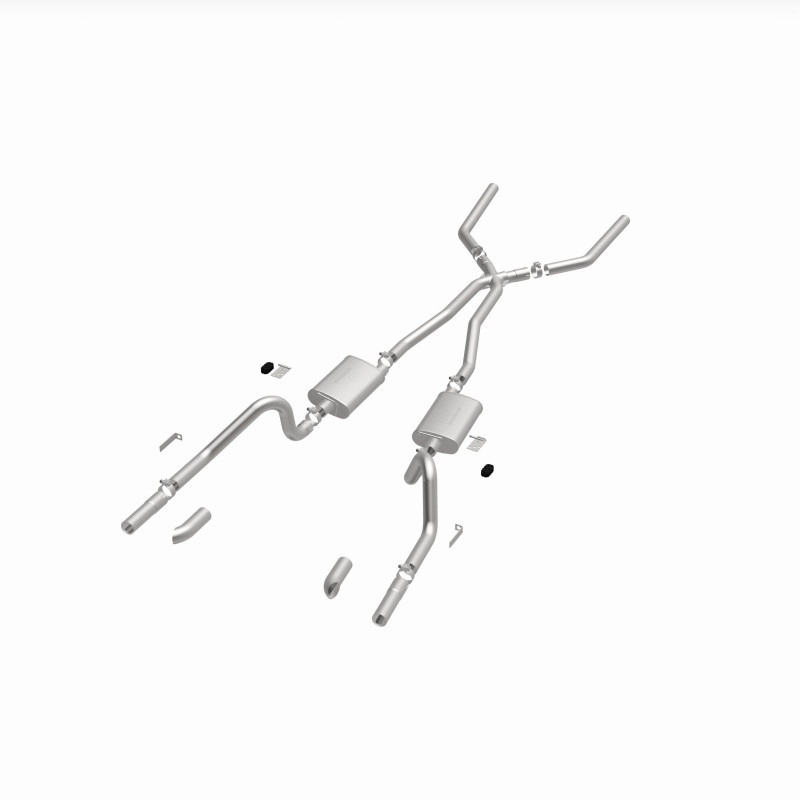 MagnaFlow SYS C/B 67-70 Mustang 2.50inch w/Tru-X - 15816