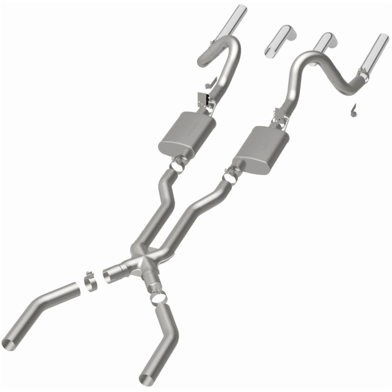 MagnaFlow Sys C/B 67-70 Ford Mustang 3inch - 15819