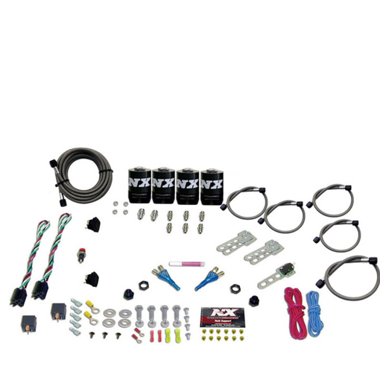 Nitrous Express Dodge EFI Dual Stage Nitrous Kit (50-150HP x 2) w/o Bottle - 20324-00