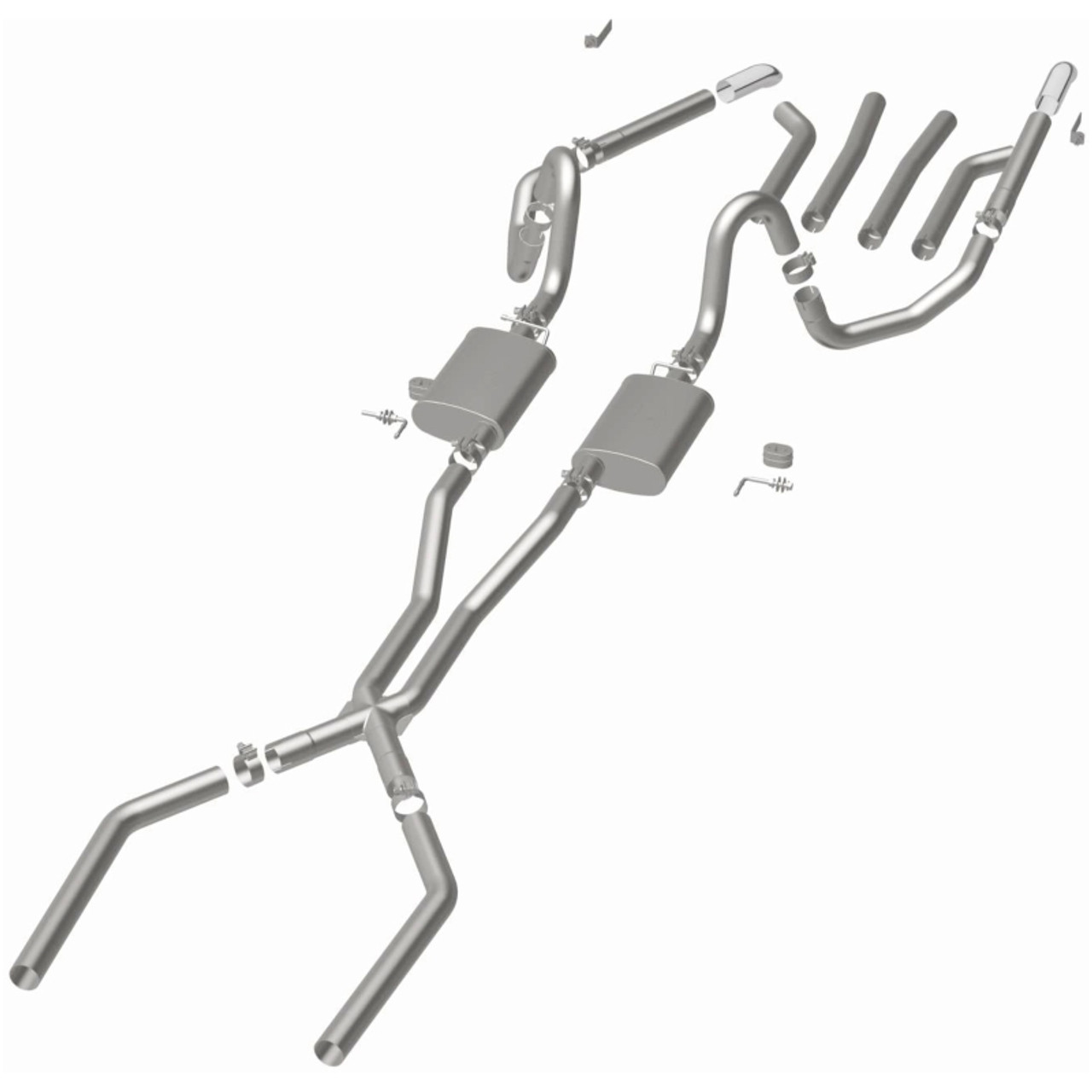 MagnaFlow Sys C/B 64-67 GM A-Body - 15893