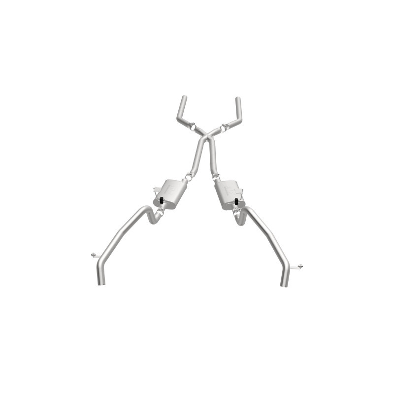 MagnaFlow Sys C/B 67-72 F-Body 2.50inch w/Tru-X - 15896