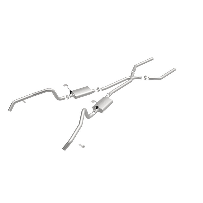 MagnaFlow Sys C/B 67-72 F-Body 2.50inch w/Tru-X - 15896