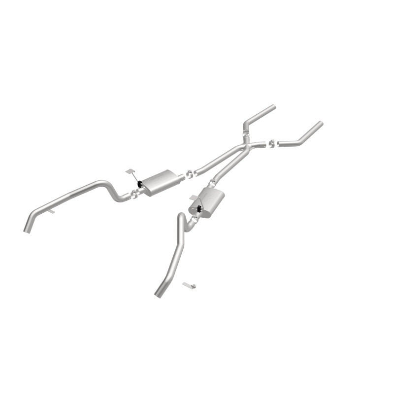 MagnaFlow Sys C/B 67-72 F-Body 2.50inch w/Tru-X - 15896