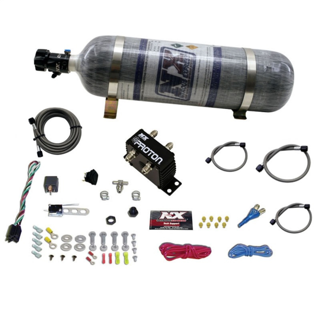 Nitrous Express Proton Plus Nitrous Kit w/12lb Bottle - 20421-12
