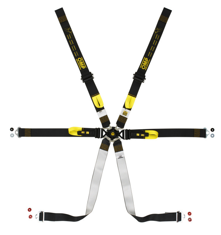 OMP Safety Harness One 2in Pull Down- Black (Fia 8853-2016) - DA0-0211-A02-071 Photo - Primary