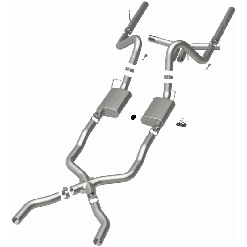 MagnaFlow Sys C/B 55-57 Chevy Bel Air V8 3inch - 16596