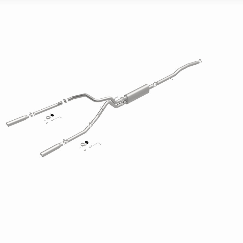 MagnaFlow Sys CB 05- Dakota Dual EC-CC/SB - 16622