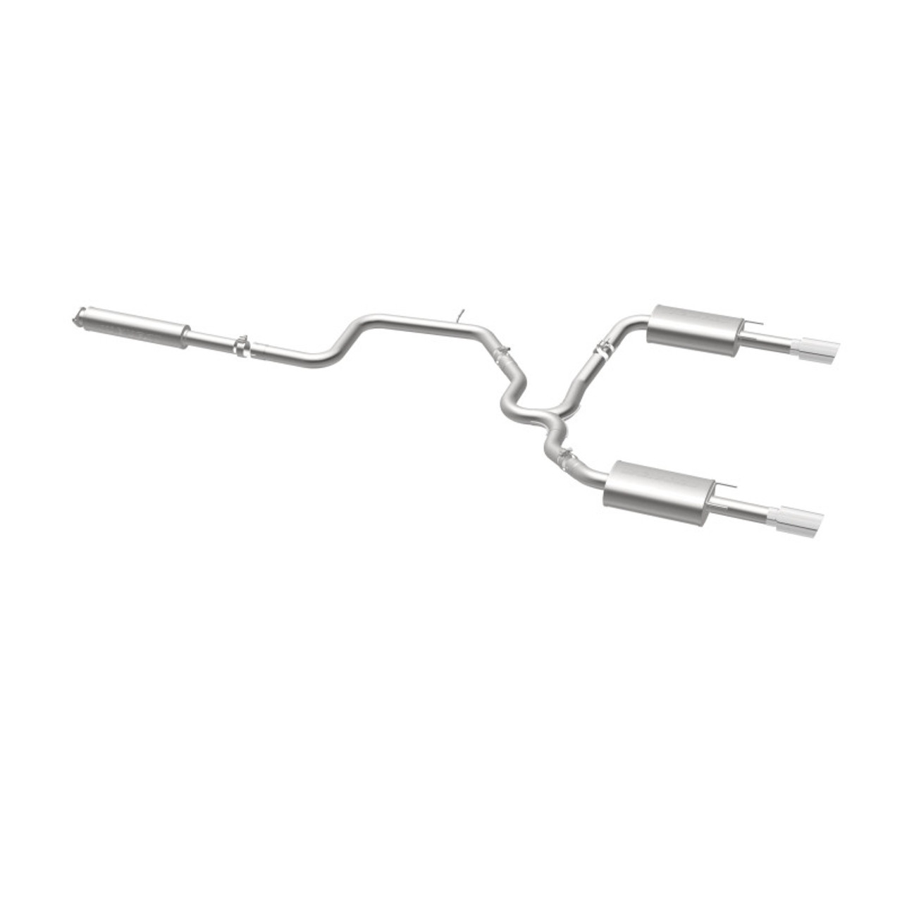 MagnaFlow 00-05 Chevy Impala/Monte Carlo V6 3.4L/3.8L Dual Rear Exit Stainless Cat-Back Perf Exhaust - 16729