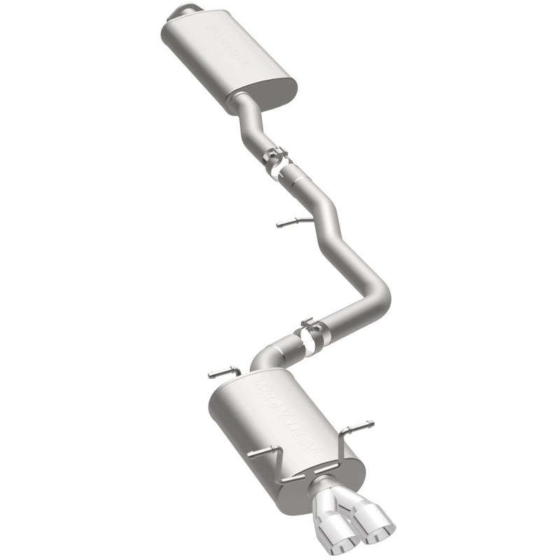 MagnaFlow 03-06 Infiniti G35 V6 3.5L Dual Rear Exit Stainless Cat-Back Performance Exhaust - 16861