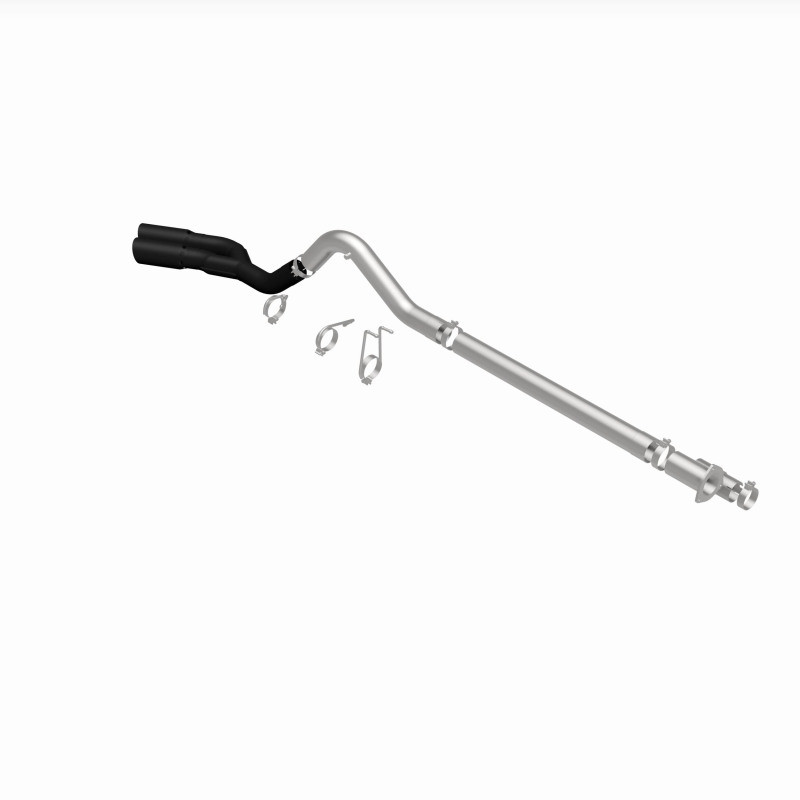 MagnaFlow 08-18 Ford F-250/F-350/F-450 4.6L/6.7 DPF-Back Black 4in Dual Single Rear Exit - 17068