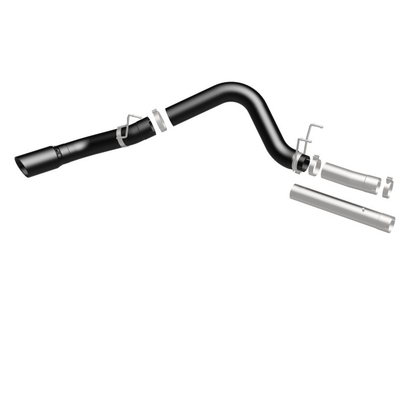 MagnaFlow 07-10 Dodge 2500/3500 409 SS DPF Back 5in Single Exit Exhaust- Black - 17069