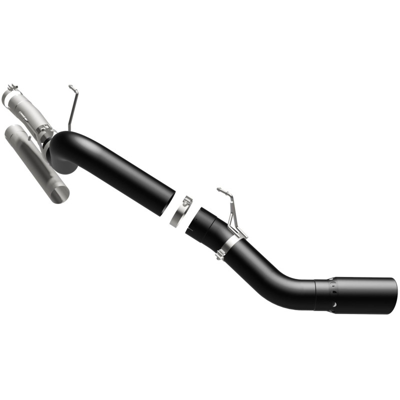 MagnaFlow 07-10 Dodge 2500/3500 409 SS DPF Back 5in Single Exit Exhaust- Black - 17069