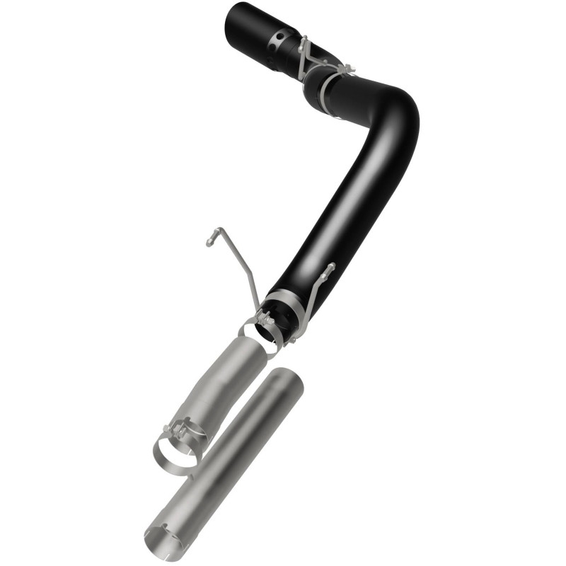 MagnaFlow 07-10 Dodge 2500/3500 409 SS DPF Back 5in Single Exit Exhaust- Black - 17069