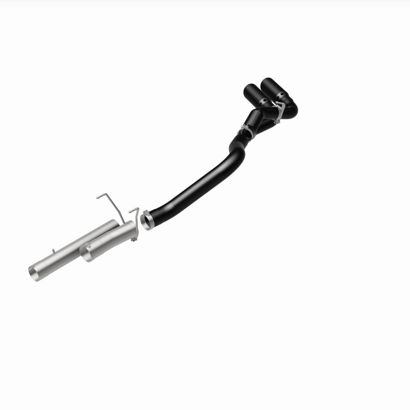 MagnaFlow 07-17 Dodge Ram 2500/3500 6.7L DPF-Back Black 4in Dual Single Passenger Side Rear Exit - 17070