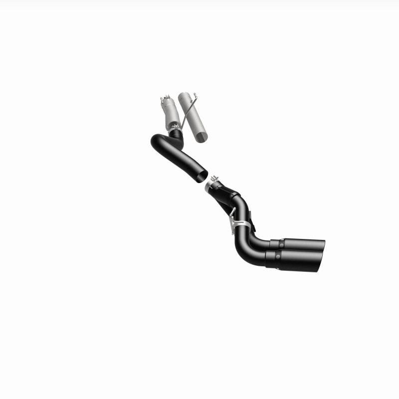 MagnaFlow 07-17 Dodge Ram 2500/3500 6.7L DPF-Back Black 4in Dual Single Passenger Side Rear Exit - 17070