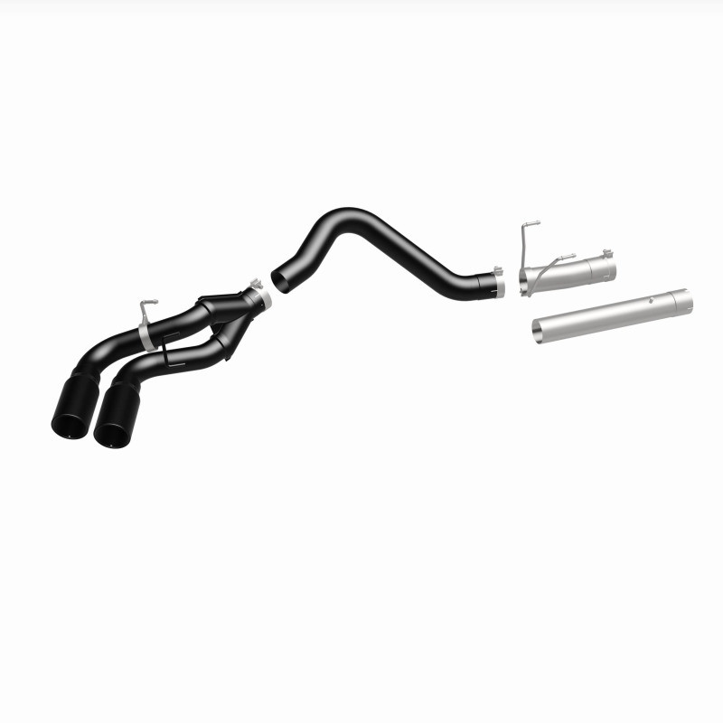 MagnaFlow 07-17 Dodge Ram 2500/3500 6.7L DPF-Back Black 4in Dual Single Passenger Side Rear Exit - 17070