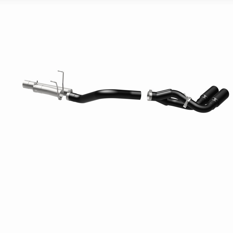 MagnaFlow 07-17 Dodge Ram 2500/3500 6.7L DPF-Back Black 4in Dual Single Passenger Side Rear Exit - 17070