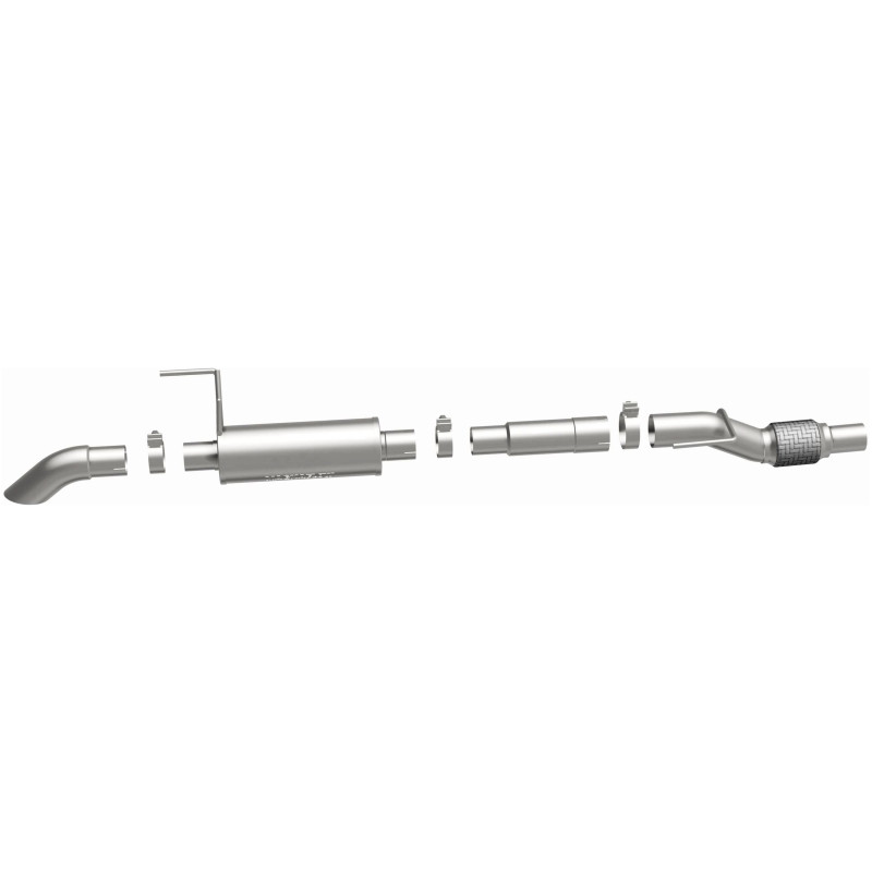 MagnaFlow 11 Ford F-150 3.5L Turbocharged SS Catback Exhaust w/ 3in SS Turn Down Tip - 17124