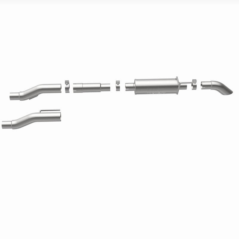 MagnaFlow 11 Ford F-150 3.7L/5.0L/6.2L SS Catback Exhaust w/ 3in SS Turn Down Tip - 17137