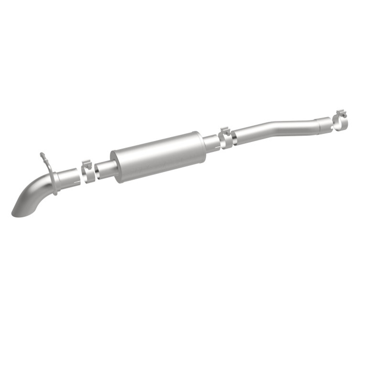 MagnaFlow 12-14 Jeep Wrangler JK Unltd V6 3.6L 2D Turn Down Front of Rear Tire SS C/B Perf Exhaust - 17144