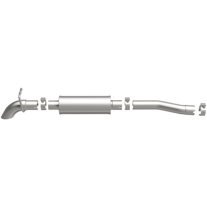 MagnaFlow 12-14 Jeep Wrangler JK Unltd V6 3.6L 2D Turn Down Front of Rear Tire SS C/B Perf Exhaust - 17144
