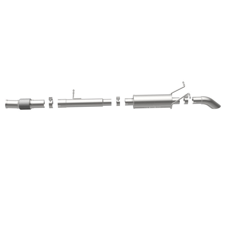 MagnaFlow 14 Chev Silverado V8 5.3L SC Cab Turn Down in Front of Rr Tire SS Catback Perf Exhaust - 17148