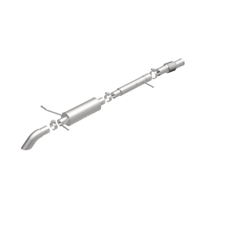 MagnaFlow 14 Chev Silverado V8 5.3L SC Cab Turn Down in Front of Rr Tire SS Catback Perf Exhaust - 17148