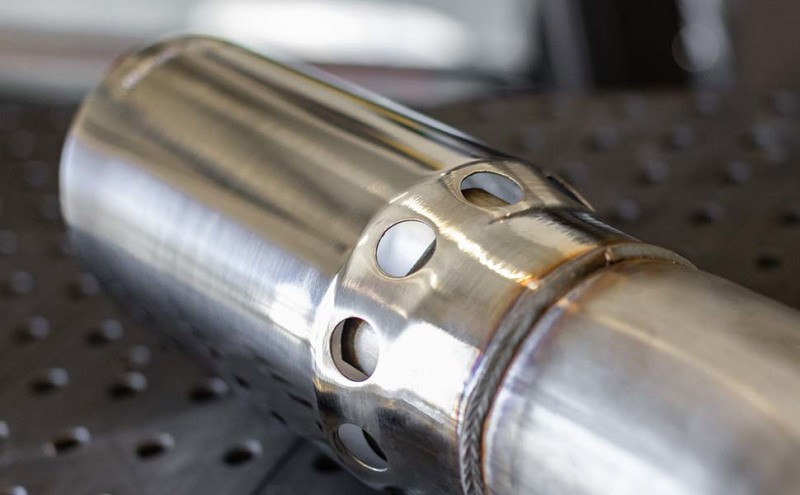 MagnaFlow 08-17 Ford F-250/F-350/F-450 6.4L/6.7L DPF-Back SS 5in Single Passenger Side Rear Exit - 17872