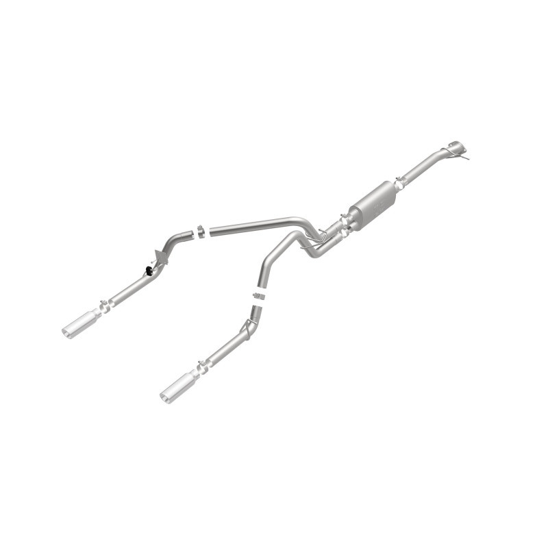 MagnaFlow Stainless Cat-Back Exhaust 2015 Chevy Colorado/GMC Canyon Dual Split Rear Exit 3.5in - 19019