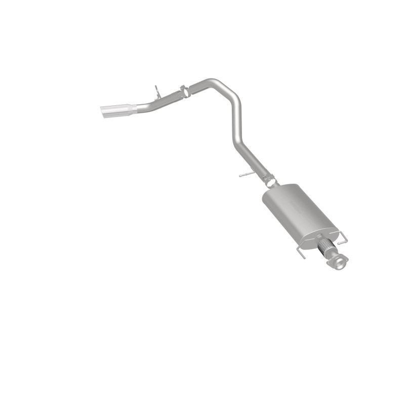 MagnaFlow 15-16 Ford Expedition V6 3.5L Cat-Back, SS, 4in Tip Single Psgr Side Exit - 19051