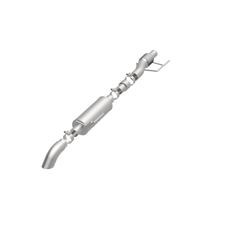 MagnaFlow Cat-Back, SS, 2.5/3in, Turn Down In Front Rear Tire 2015 Ford F150 2.7L V6T Ext Cab - 19056