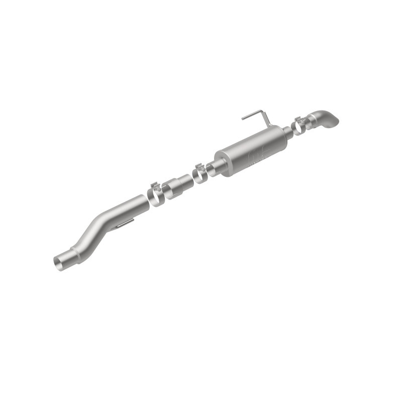 MagnaFlow Cat-Back, SS, 2.5/3in, Turn Down In Front Rear Tire 2015 Ford F150 5.0L V8 Ext Cab - 19083