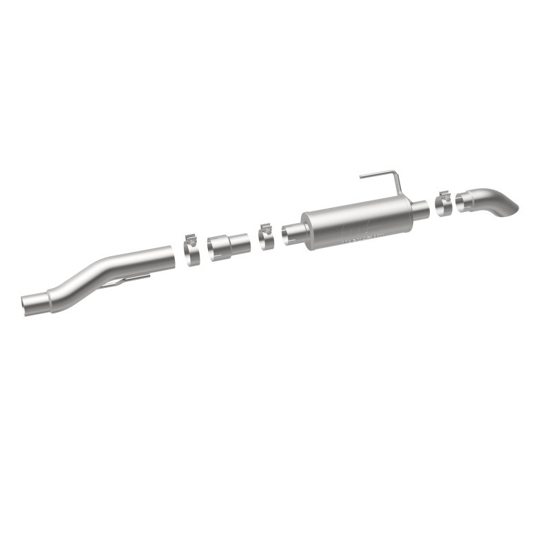 MagnaFlow Cat-Back, SS, 2.5/3in, Turn Down In Front Rear Tire 2015 Ford F150 5.0L V8 Ext Cab - 19083
