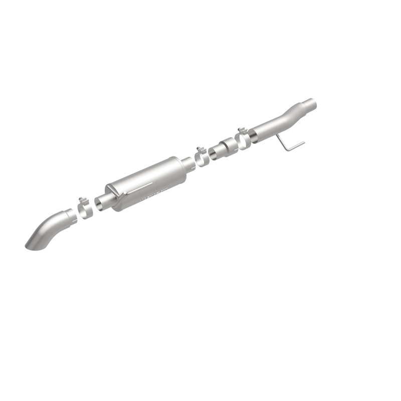 MagnaFlow Cat-Back, SS, 2.5/3in, Turn Down In Front Rear Tire 2015 Ford F150 5.0L V8 Ext Cab - 19083