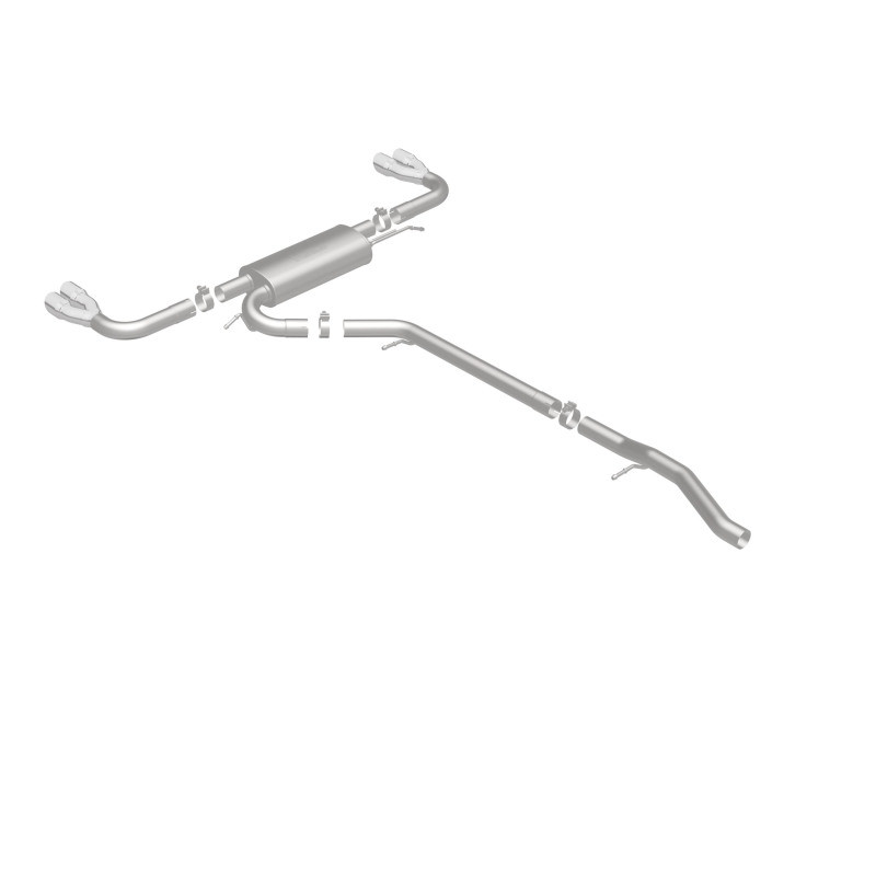 MagnaFlow 15-17 GMC Terrain V6 3.6L 409SS Cat-Back Exhaust Quad Split Rear with 3in Polished Tips - 19114