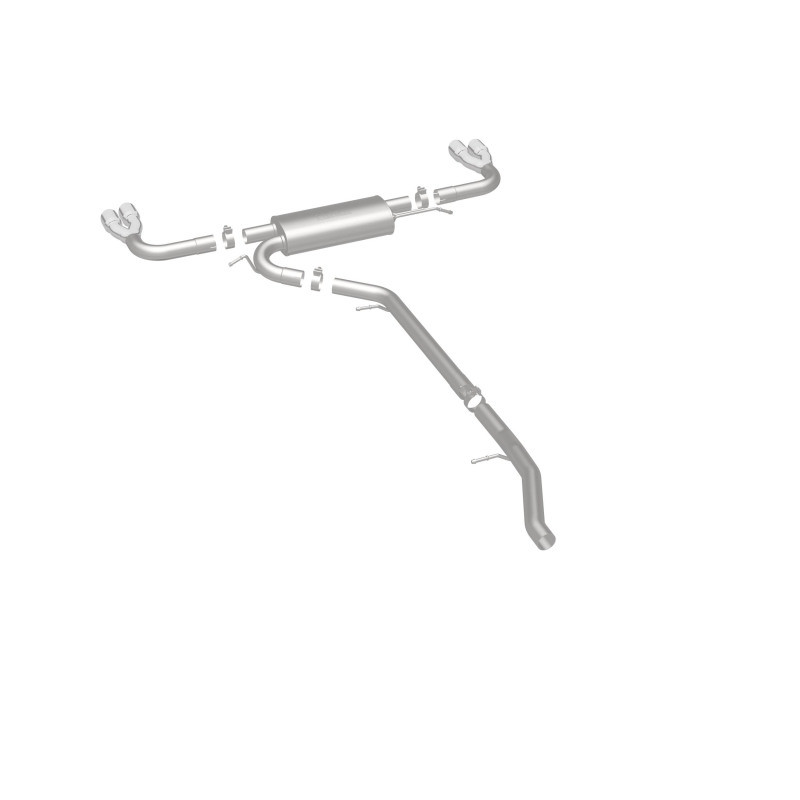 MagnaFlow 15-17 GMC Terrain V6 3.6L 409SS Cat-Back Exhaust Quad Split Rear with 3in Polished Tips - 19114