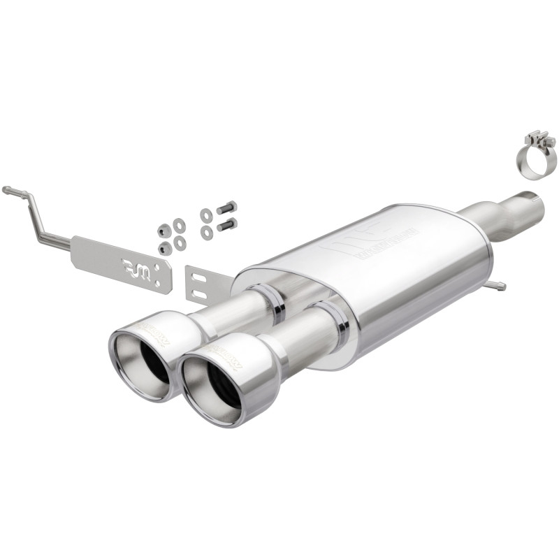 MagnaFlow 14-17 Mini Cooper L4 2.0L (Hatch Excl. 4-Door) 2.5in Pipe Dual-Tip Axle-Back Exhaust - 19134