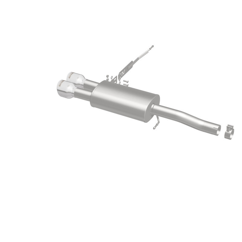 MagnaFlow 14-17 Mini Cooper L4 2.0L (Hatch Excl. 4-Door) 2.5in Pipe Dual-Tip Axle-Back Exhaust - 19134