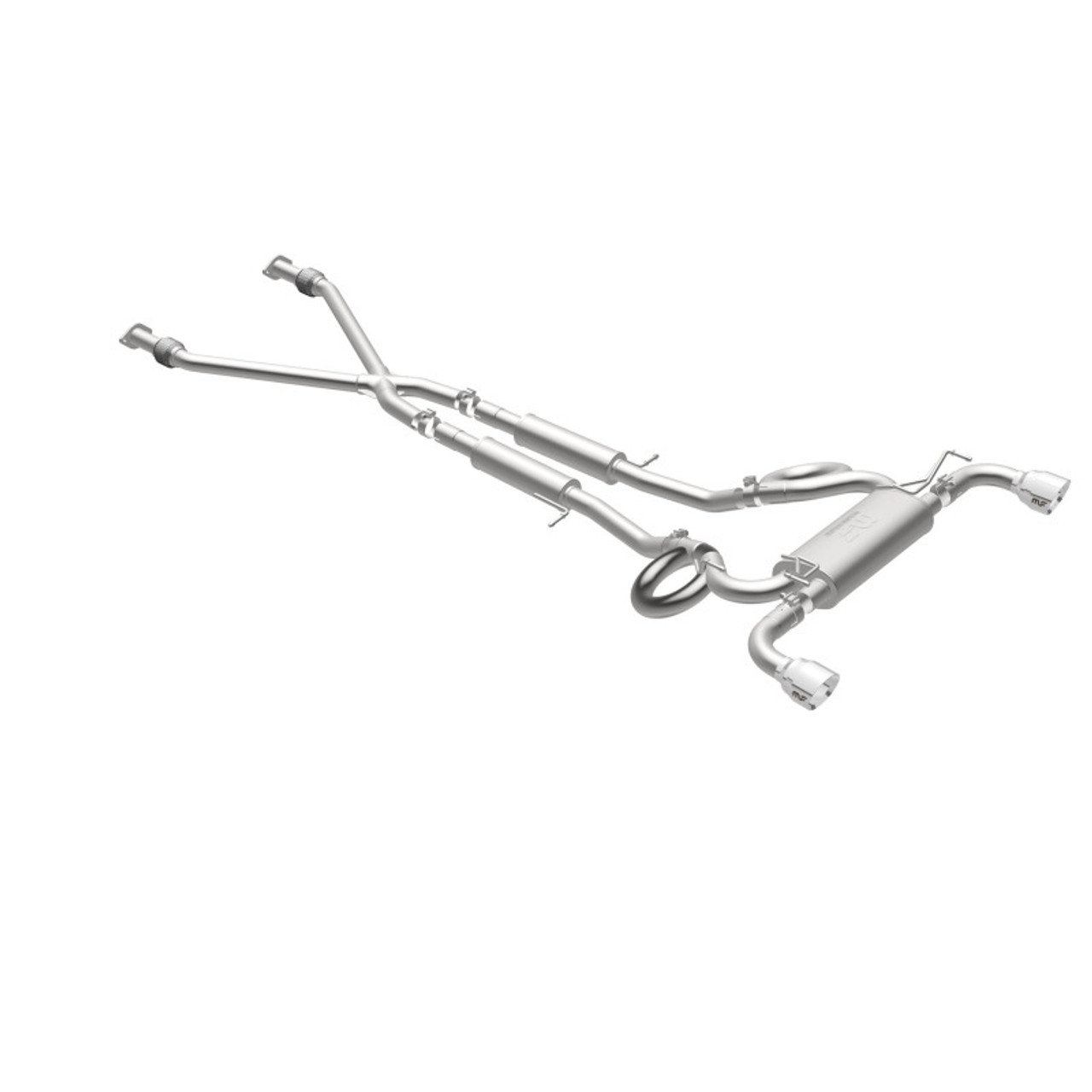 MagnaFlow Cat-Back 09-17 Nissan 370Z V6 3.7L Street Series SS 2.25in Dual Split Rear Exit Exhaust - 19135
