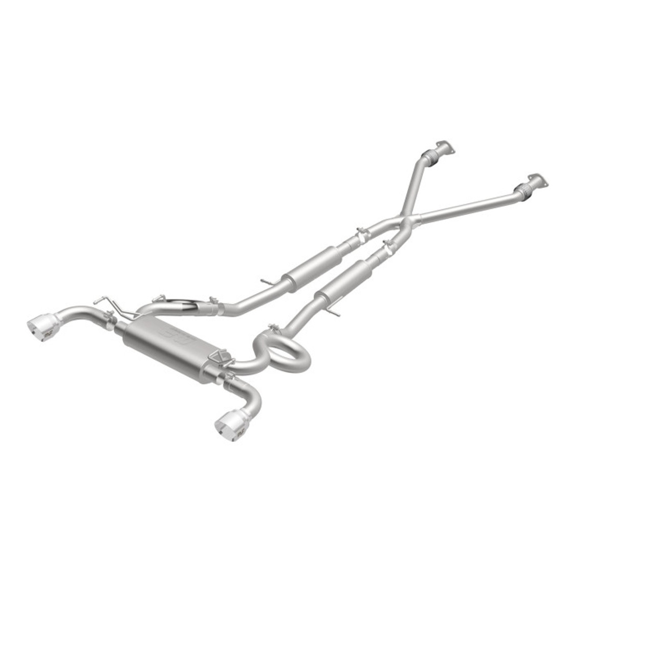 MagnaFlow Cat-Back 09-17 Nissan 370Z V6 3.7L Street Series SS 2.25in Dual Split Rear Exit Exhaust - 19135
