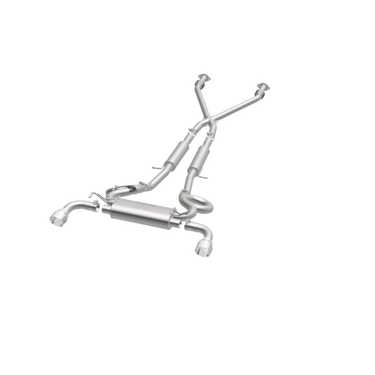 MagnaFlow Cat-Back 09-17 Nissan 370Z V6 3.7L Street Series SS 2.25in Dual Split Rear Exit Exhaust - 19135