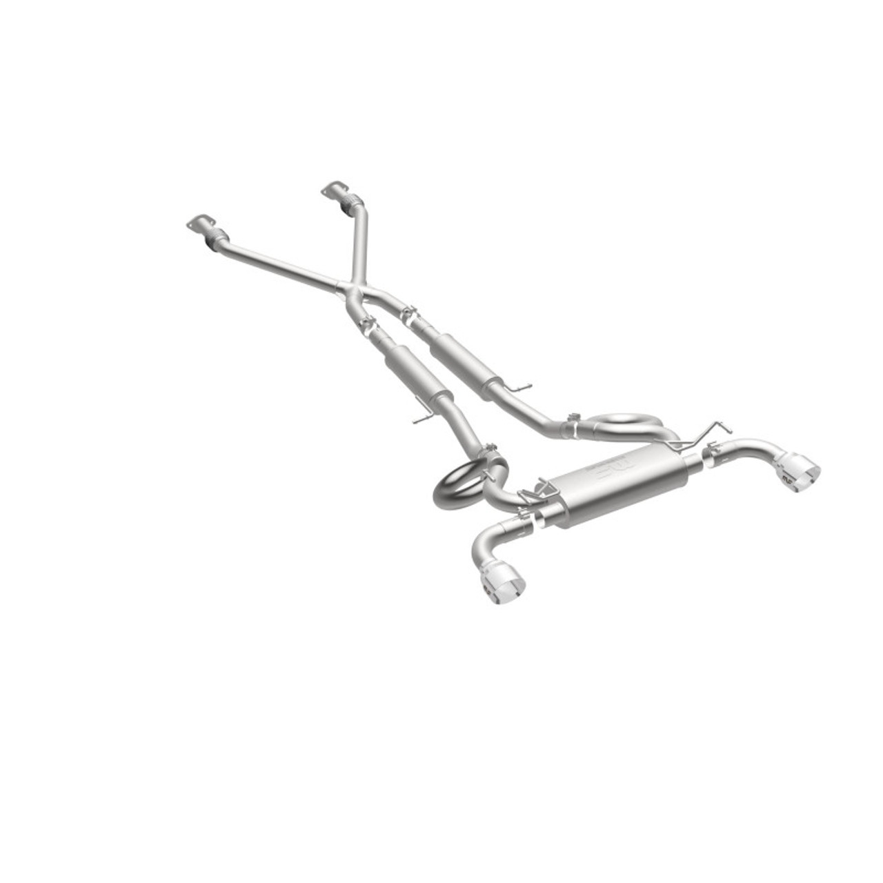 MagnaFlow Cat-Back 09-17 Nissan 370Z V6 3.7L Street Series SS 2.25in Dual Split Rear Exit Exhaust - 19135
