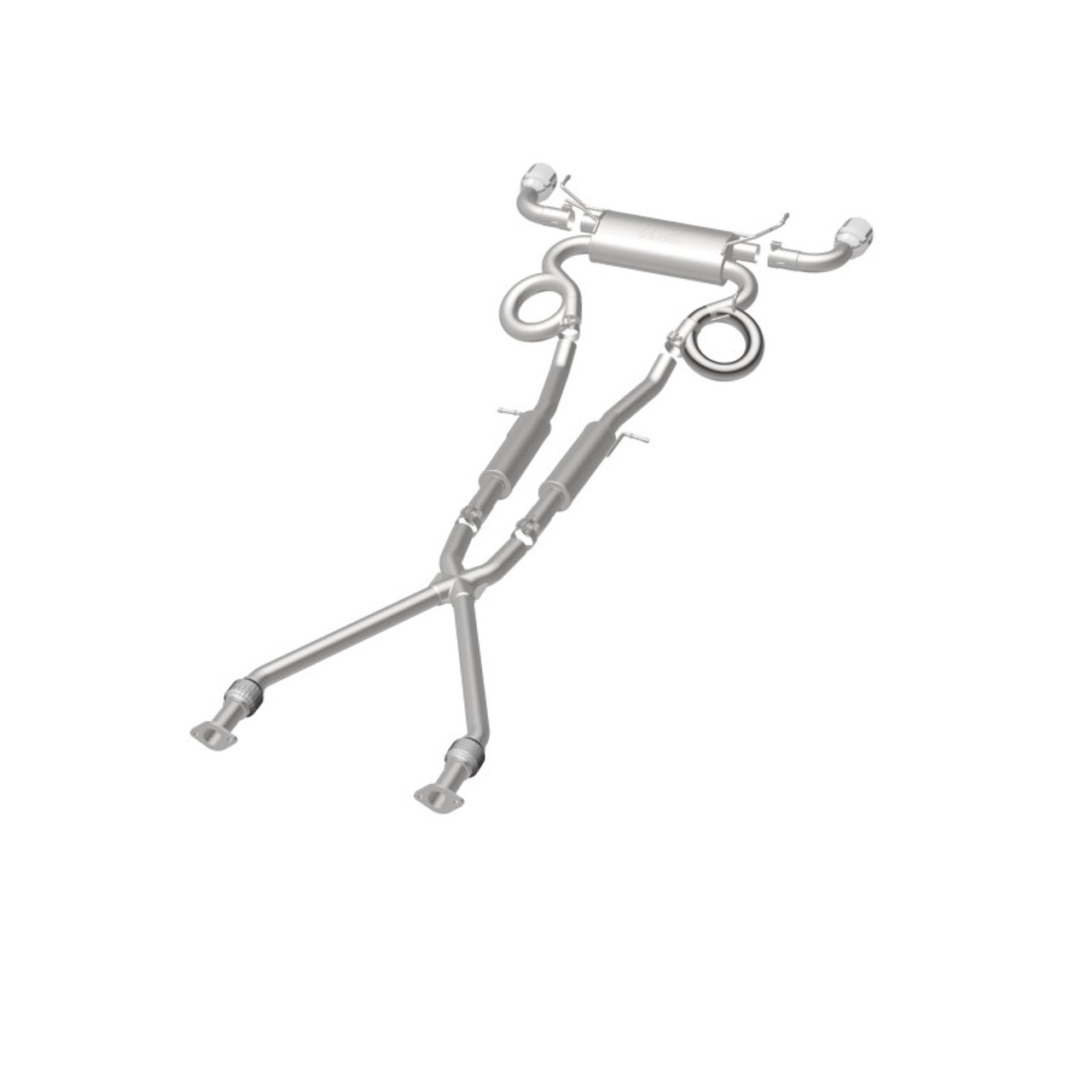 MagnaFlow Cat-Back 09-17 Nissan 370Z V6 3.7L Street Series SS 2.25in Dual Split Rear Exit Exhaust - 19135