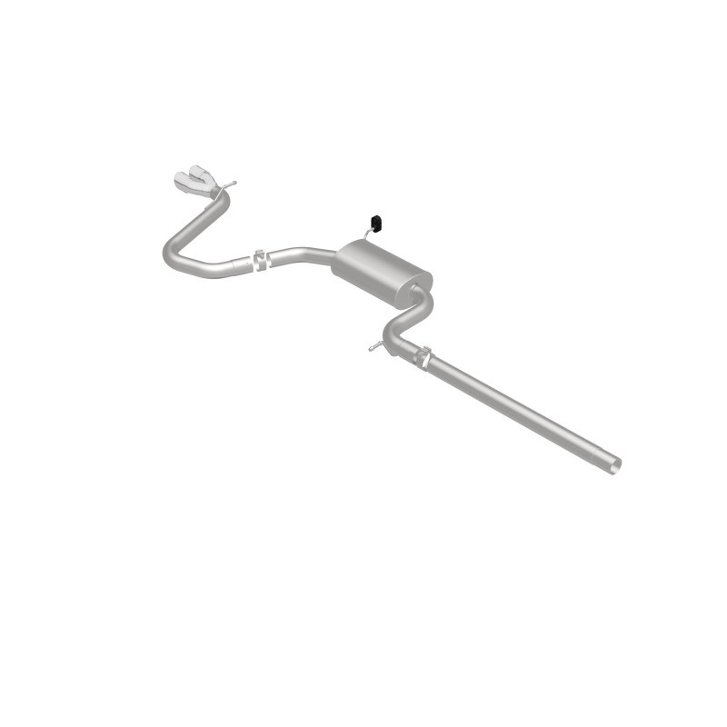 MagnaFlow Sys C/B 2015 Volkswagen Golf 1.8L 2.5in SS Dual Driver Side Exit Polished 3 Tip - 19163