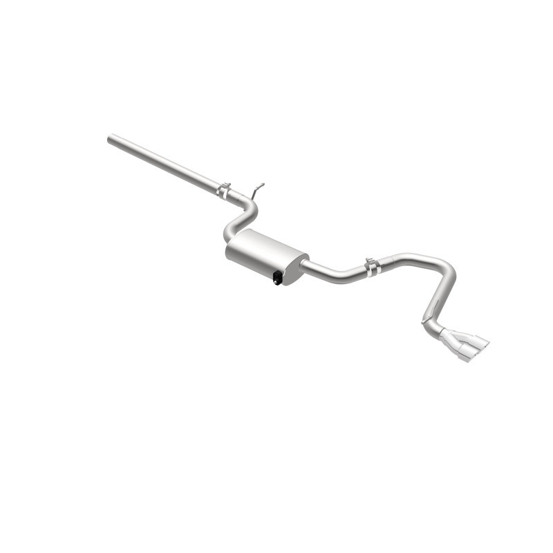 MagnaFlow Sys C/B 2015 Volkswagen Golf 1.8L 2.5in SS Dual Driver Side Exit Polished 3 Tip - 19163