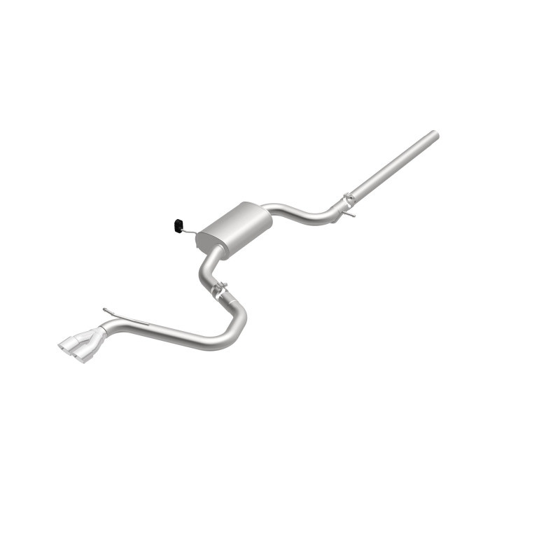 MagnaFlow Sys C/B 2015 Volkswagen Golf 1.8L 2.5in SS Dual Driver Side Exit Polished 3 Tip - 19163